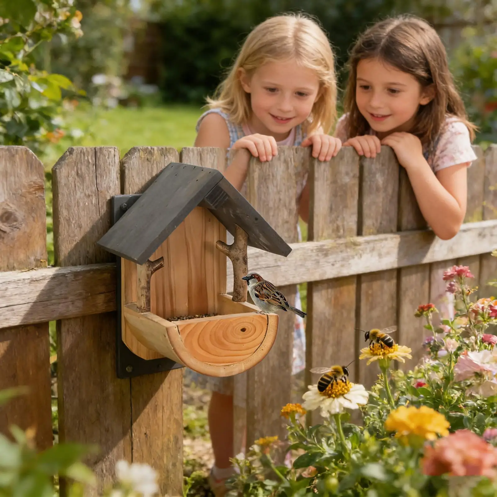 Wall Mount Wooden bird feeder  - Watches & Jewelry Repair Center New York review and price