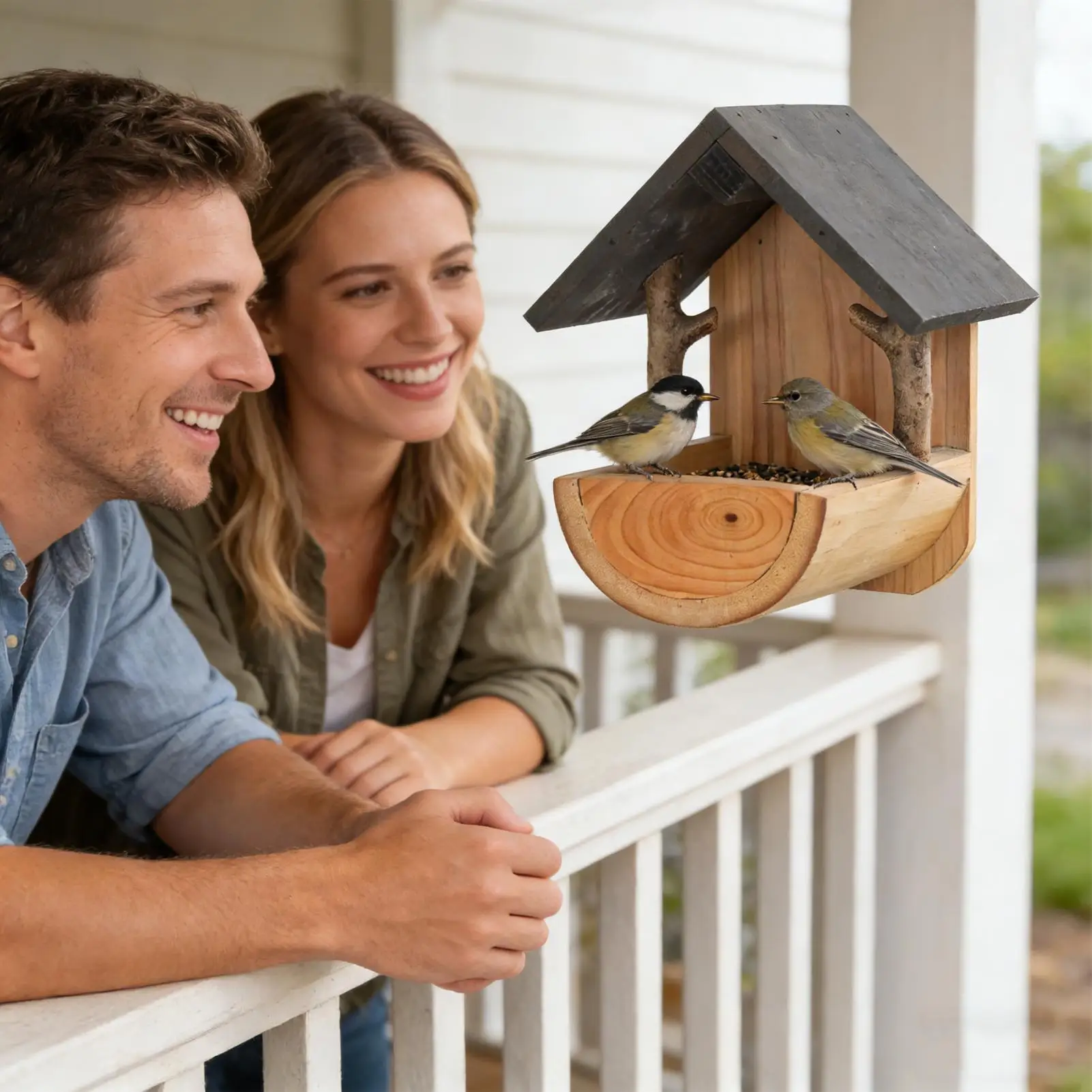 Wall Mount Wooden bird feeder  - Watches & Jewelry Repair Center New York review and price