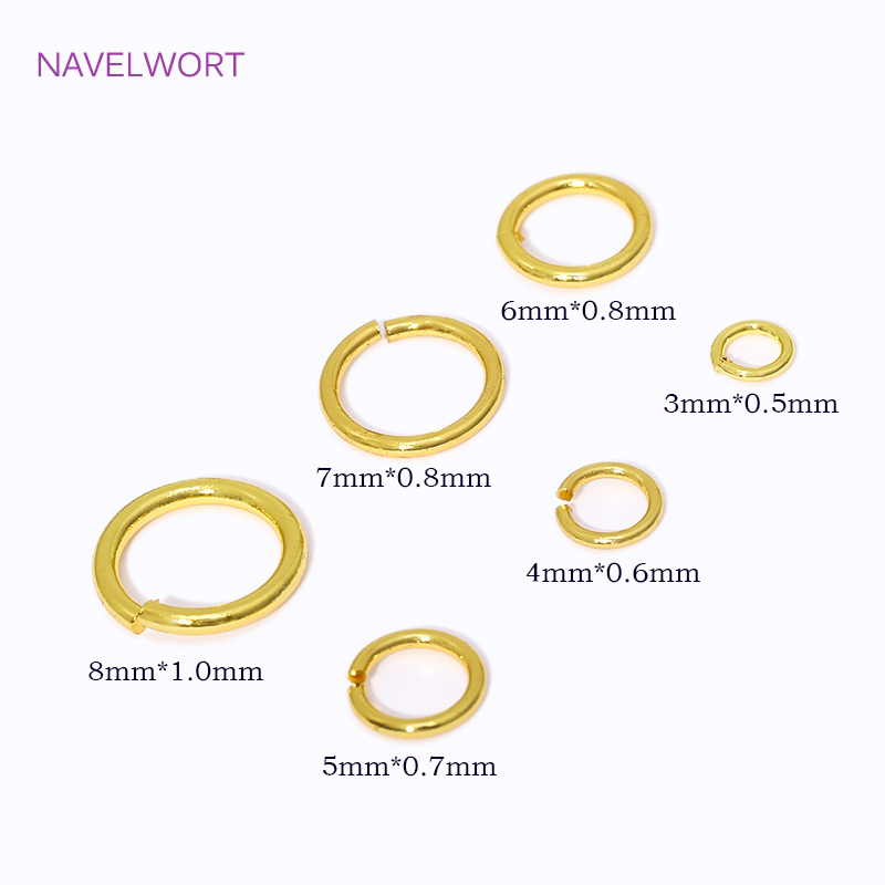 14K/18K Gold Plated Split Ring - Gold Plated Ring review and price