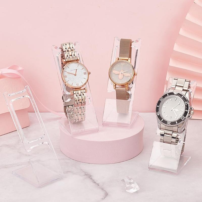 Simple Clear Acrylic Watch Dis - Are Watches Jewelry Or Accessories review and price