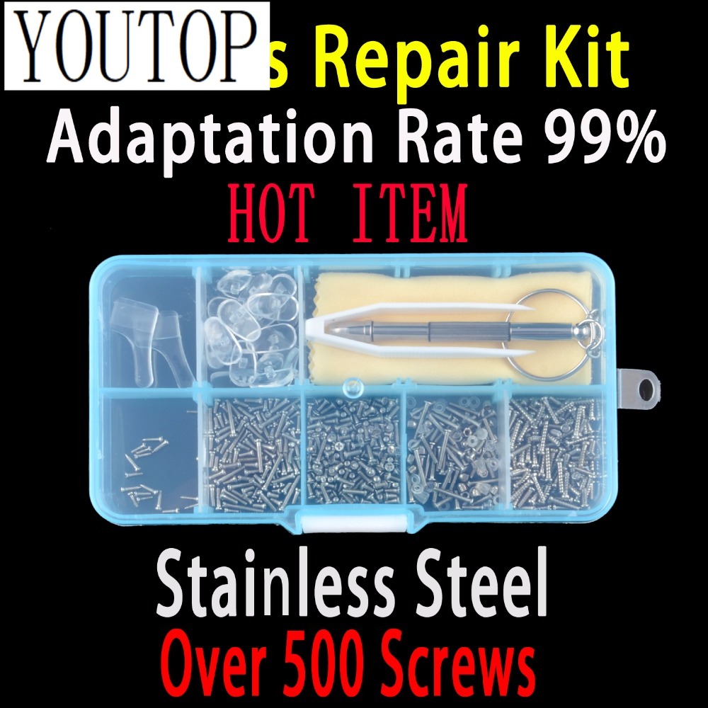 500 Eyeglasses Repair Kit Tool - Watch Repair Tool Kit review and price