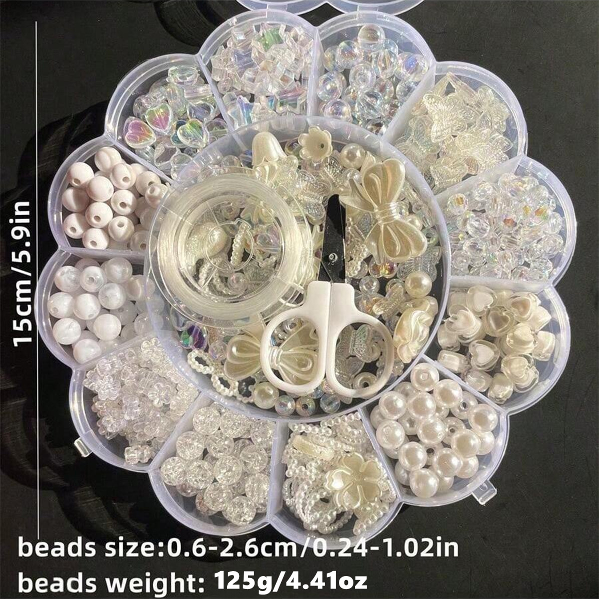2Set/1Set 13 Grids Acrylic Flo - Fine Jewelry & Watches Photos review and price