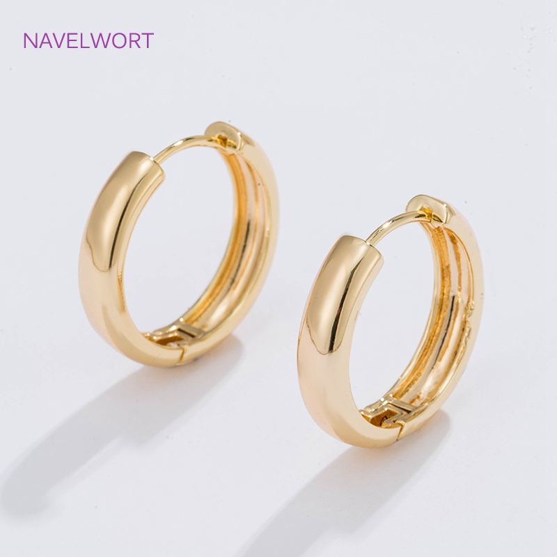 6 Sizes Gold Plated Circle Hoo - Gold Plated Ring review and price