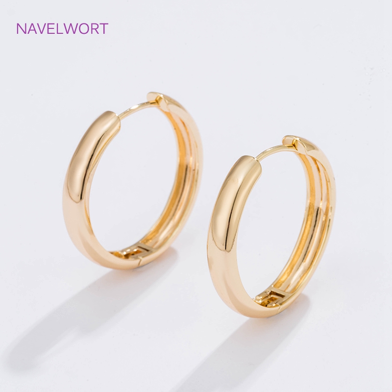 6 Sizes Gold Plated Circle Hoo - Gold Plated Ring review and price