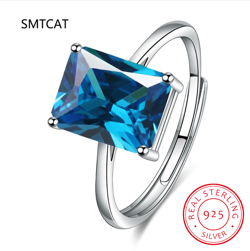 Emerald Cut Natural Citrine 92 - Birthstone Ring Set review and price