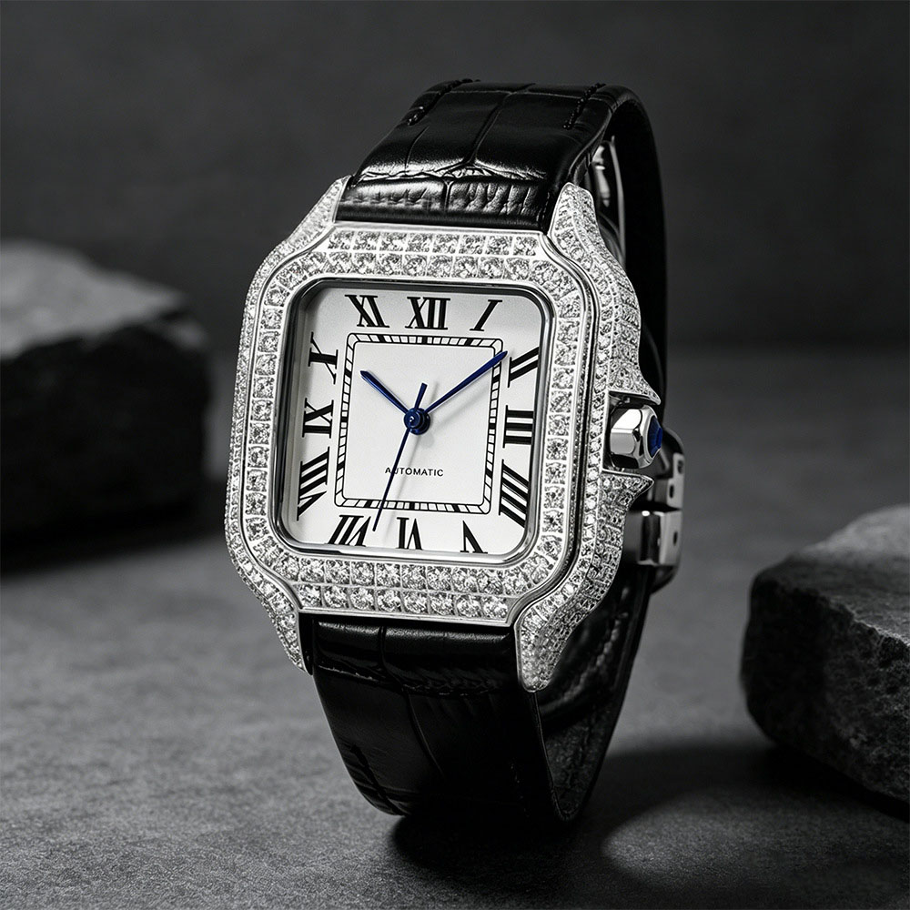 VVS Moissanite Diamond Watches - Vvs Jewelry Watches review and price