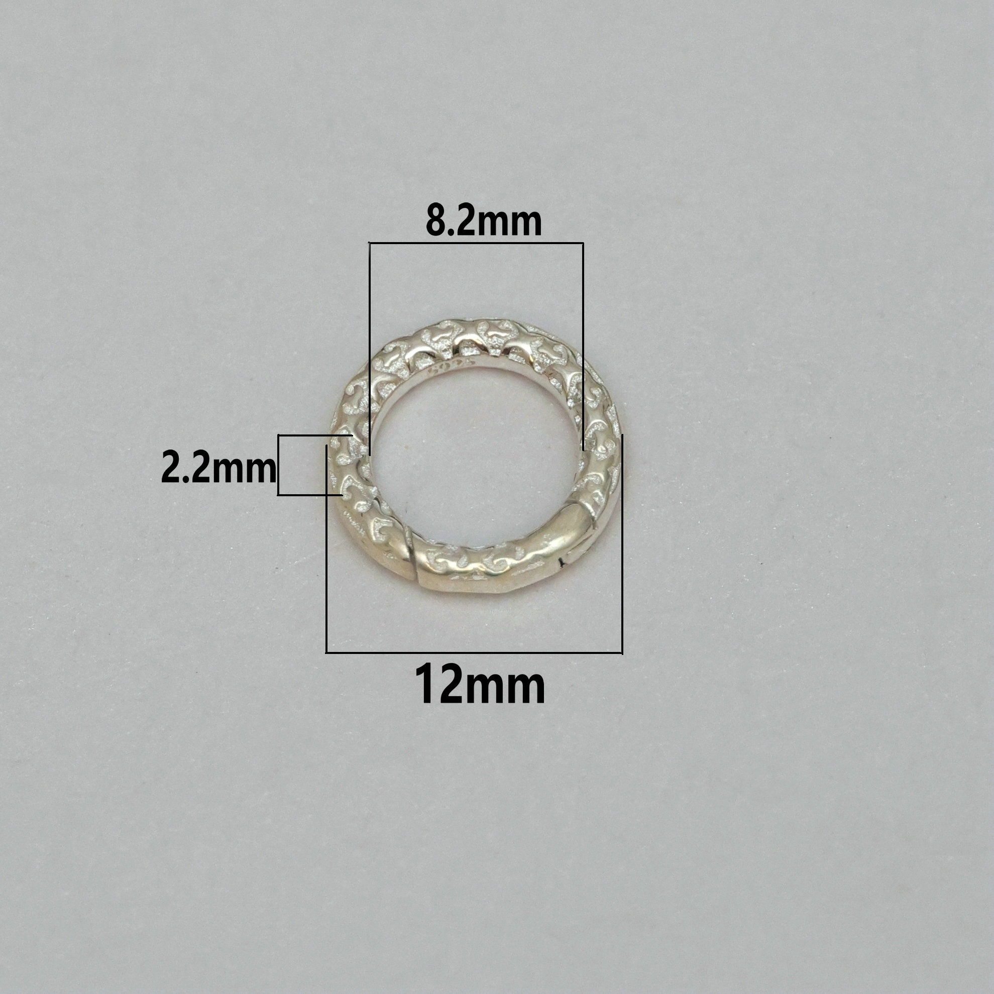 1PC 925 Sterling Silver Round  - Fine Jewelry & Watches Photos review and price