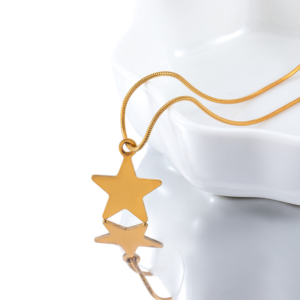 20pcs Stainless Steel Flat Sta - Moon Star Earrings review and price