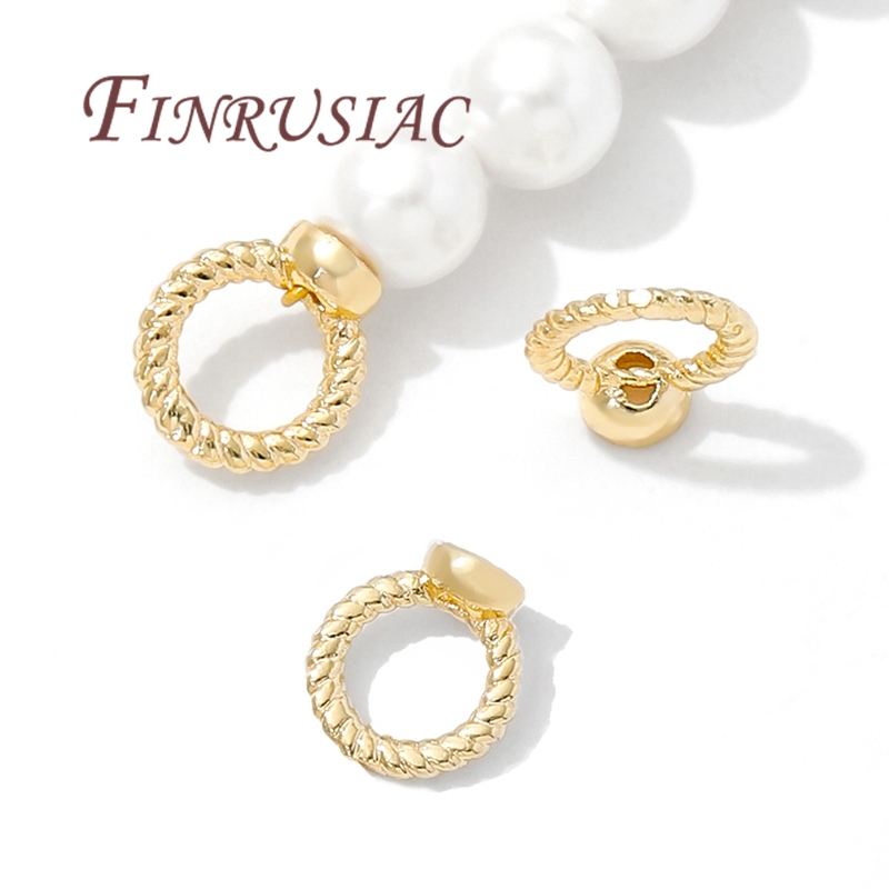 7.5mm End Connecting Ring 18K  - Gold Plated Ring review and price