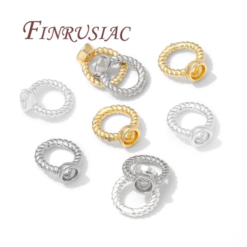 7.5mm End Connecting Ring 18K  - Gold Plated Ring review and price