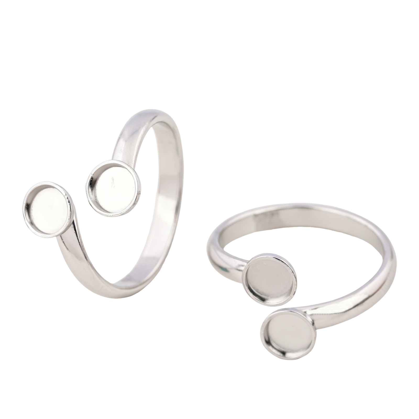 10pcs Stainless Steel Adjustab - Gold Plated Ring review and price