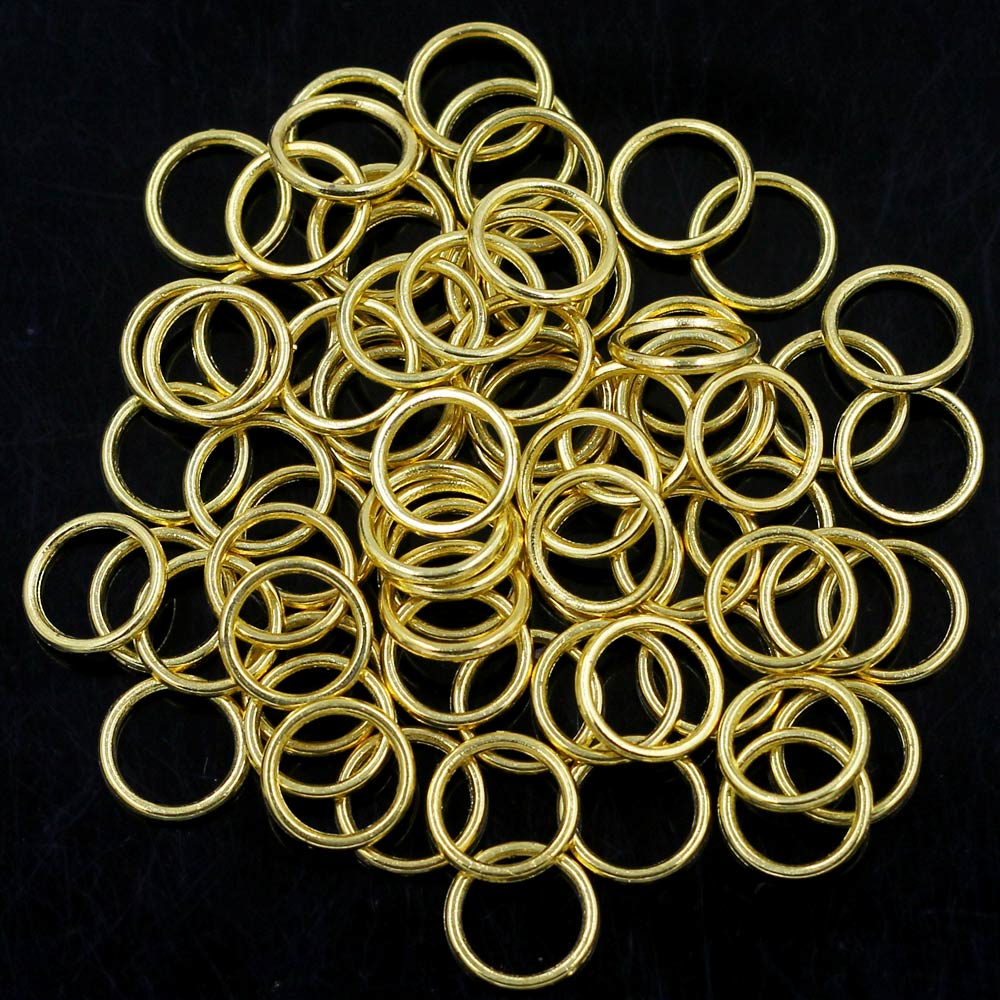 500Pcs Open Jump Rings Alloy G - Gold Plated Ring review and price