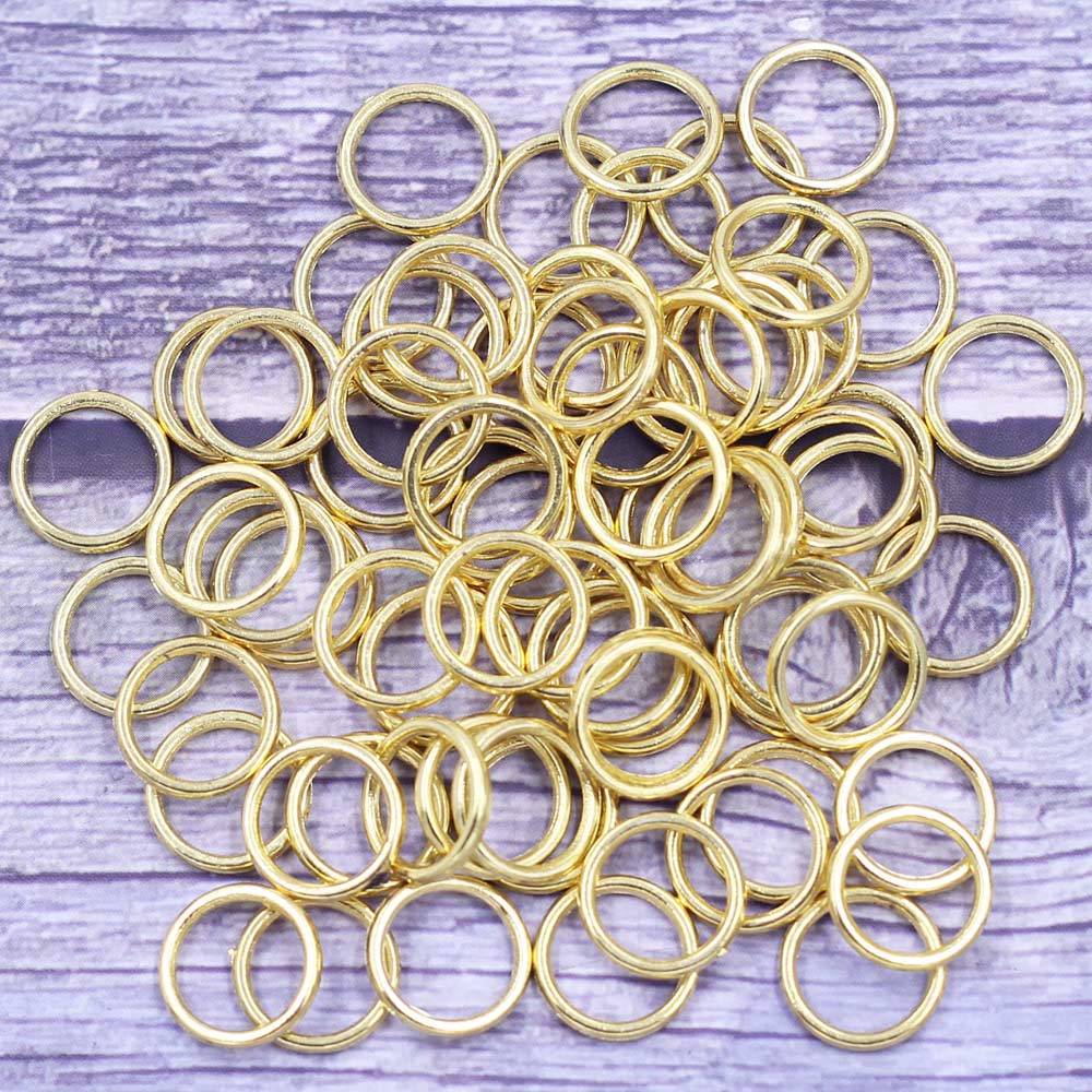 500Pcs Open Jump Rings Alloy G - Gold Plated Ring review and price
