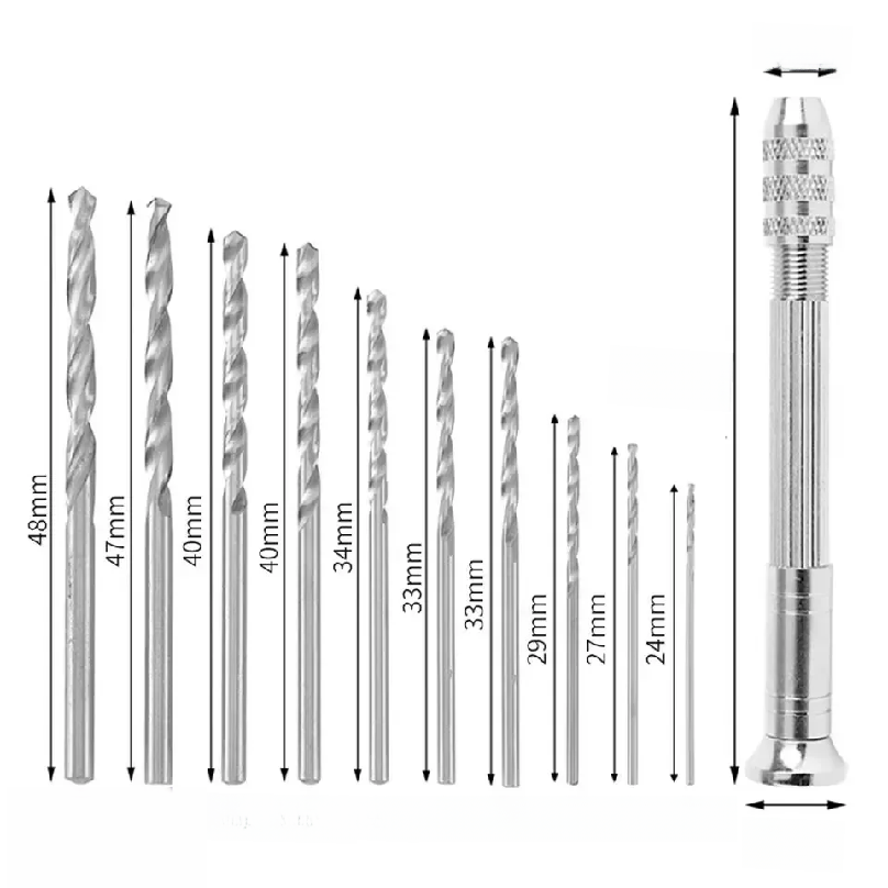 0.8-3.0mm Mini Hand Drill Wood - Watches & Jewelry Repair Center New York review and price