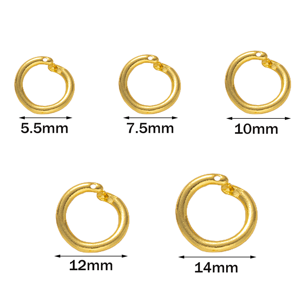 10pcs 18K Gold Plated Brass Lo - Gold Plated Ring review and price