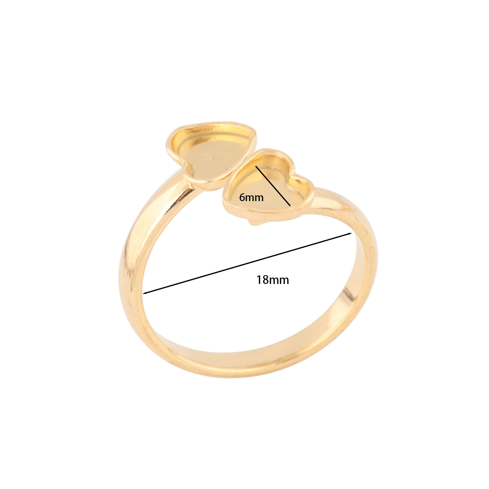 10pcs Stainless Steel Gold Pla - Gold Plated Ring review and price