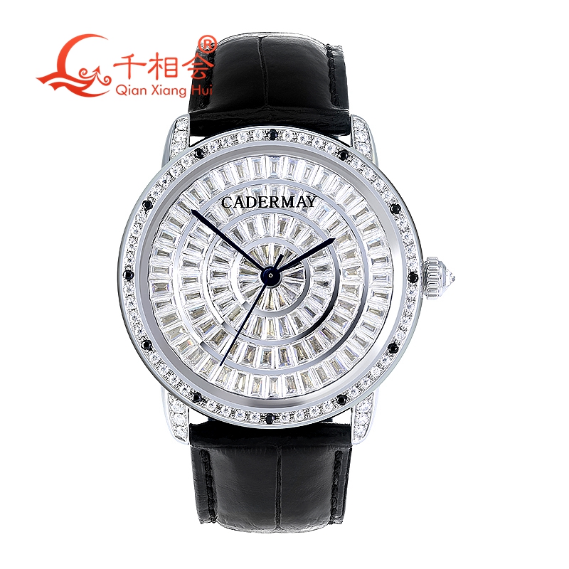 Full Moissanite baguette Wrist - Vvs Jewelry Watches review and price