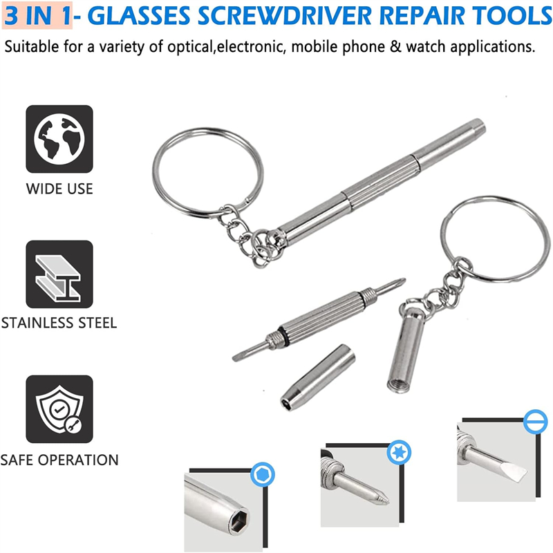 Mini Hand Glasses Screwdrivers - Watch Repair Tool Kit review and price