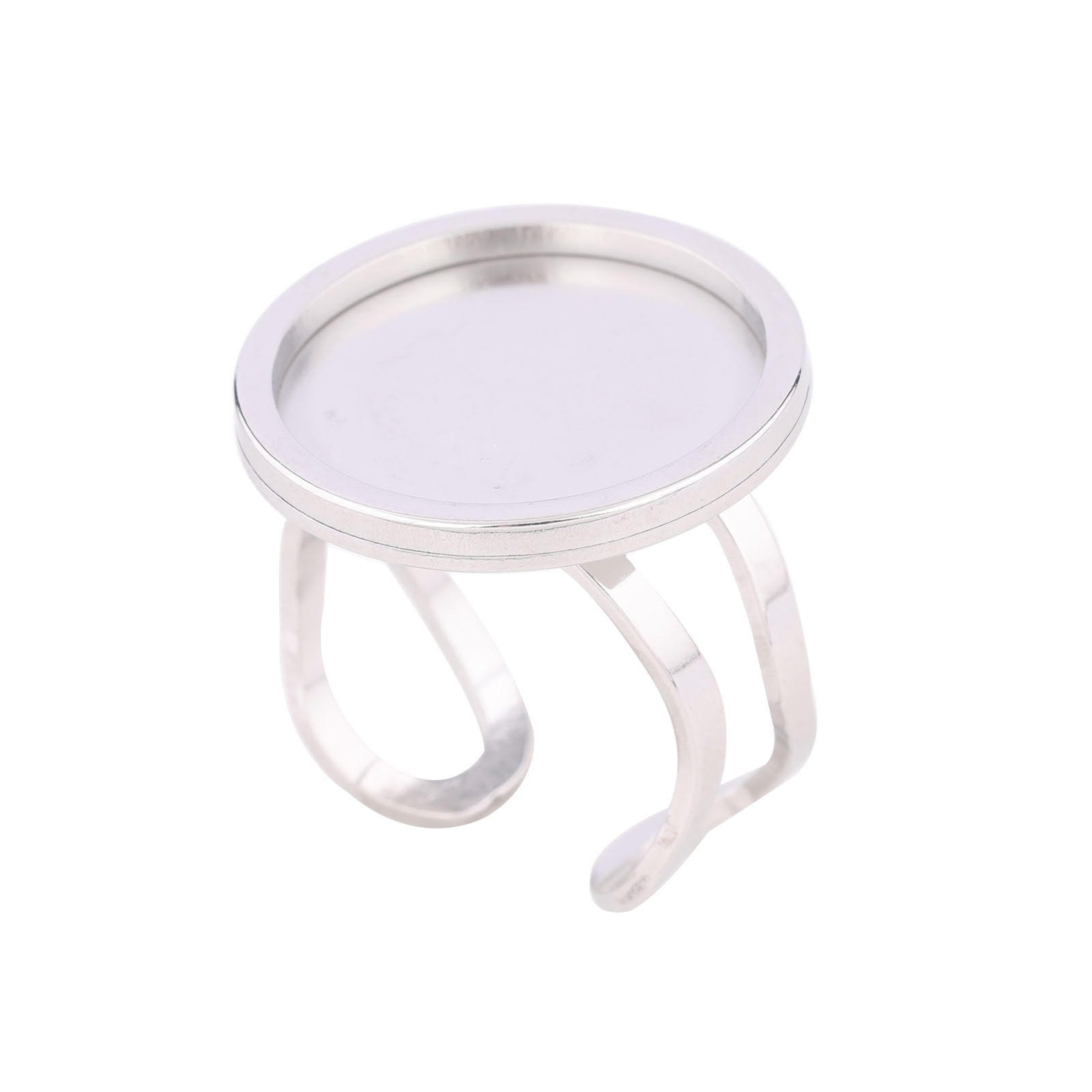 5pcs 18mm Round Cabochon Ring  - Gold Plated Ring review and price