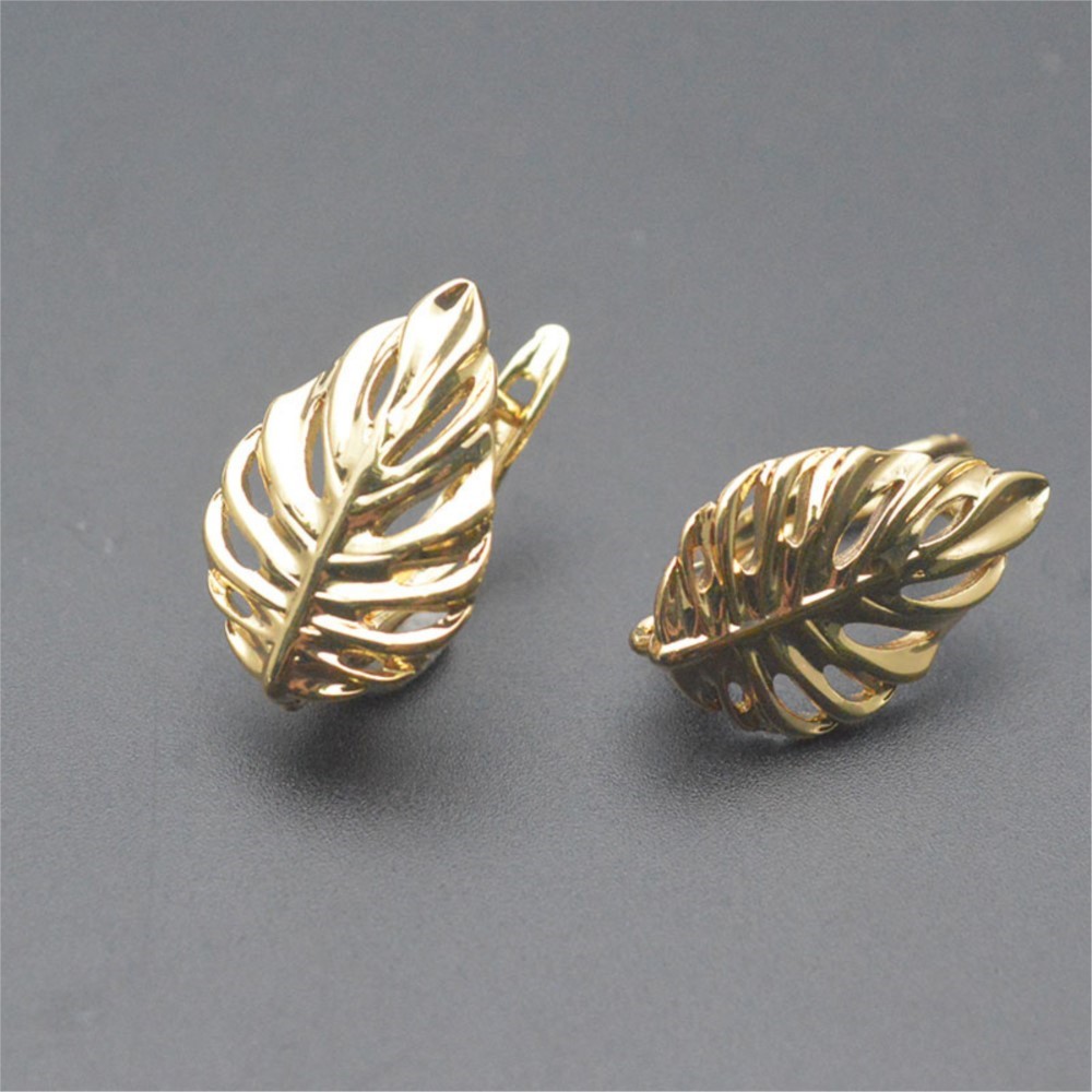 1/2Pcs 18K Gold Plated Brass L - Gold Plated Ring review and price