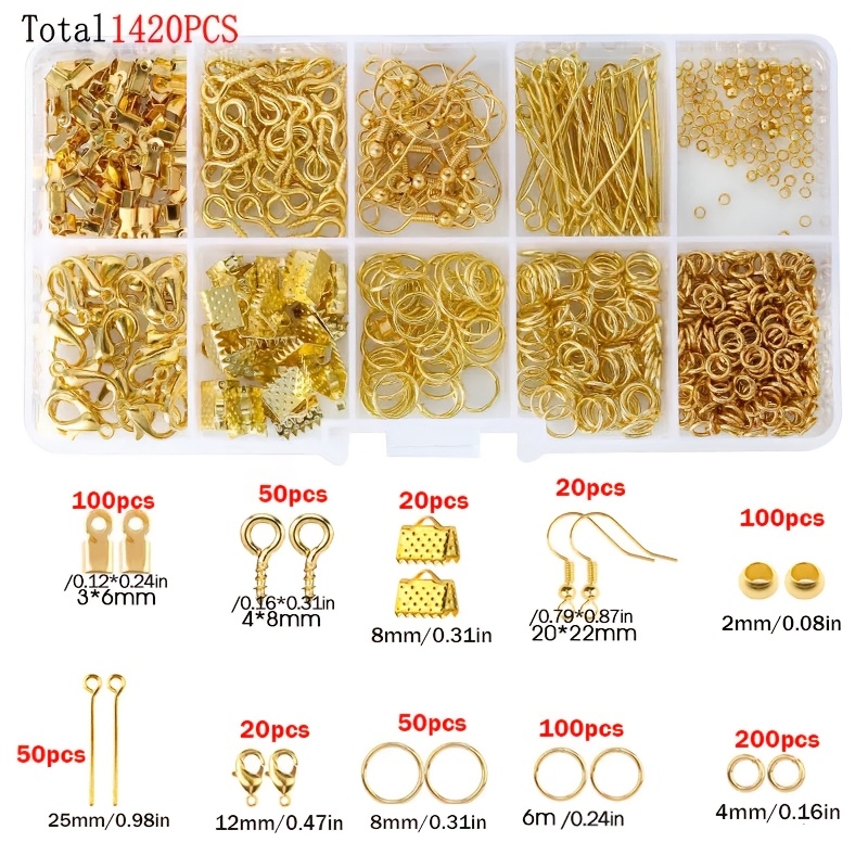 1420pcs 1box Jewelry Findings  - Fine Jewelry & Watches Photos review and price