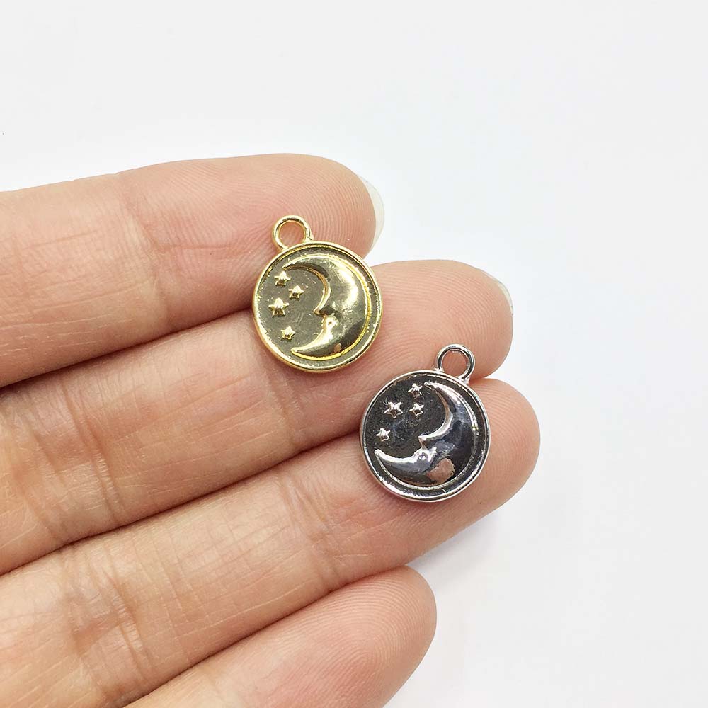 Eruifa 20pcs 12mm Moon Star Pl - Moon Star Earrings review and price
