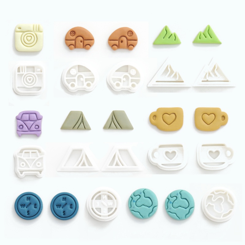 19mm Earring Polymer Clay Cutt - Al Ain Jewelry & Watches Exhibition 2025 review and price