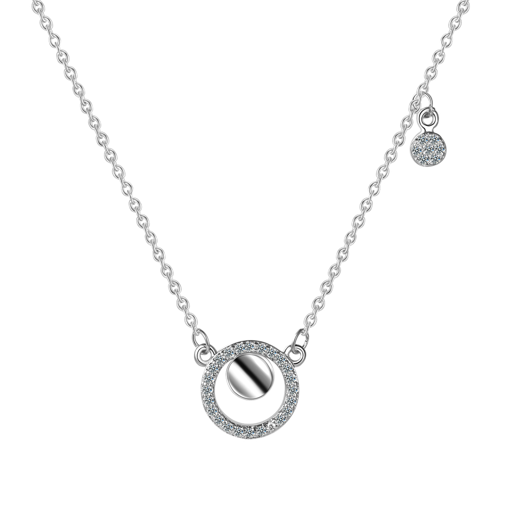 Simulated Moissanite Necklace  - Crystal Choker Necklace review and price