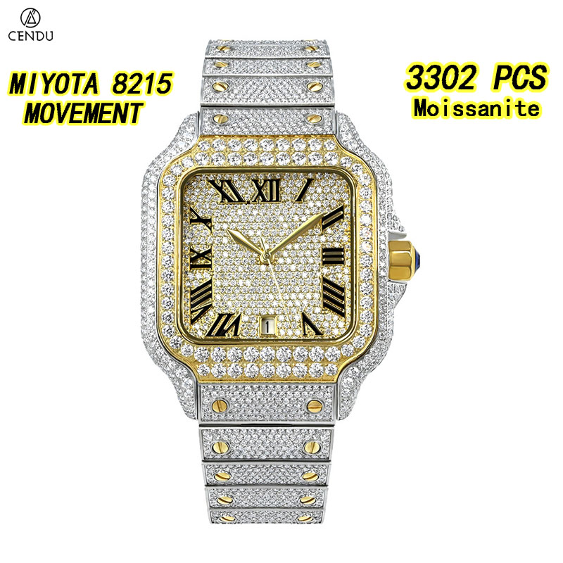 Luxury VVS Moissanite Watch Fo - Vvs Jewelry Watches review and price