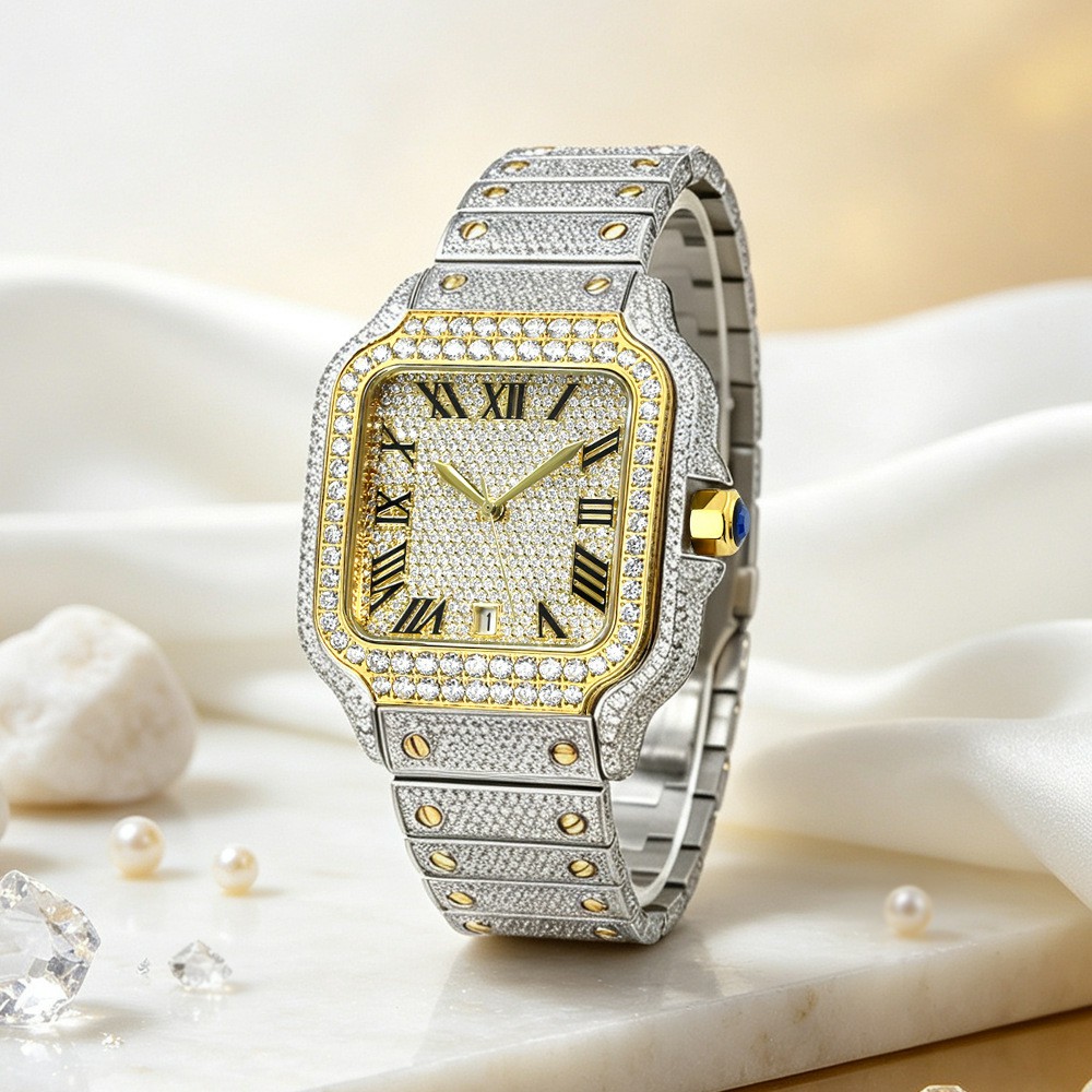 Luxury VVS Moissanite Watch Fo - Vvs Jewelry Watches review and price